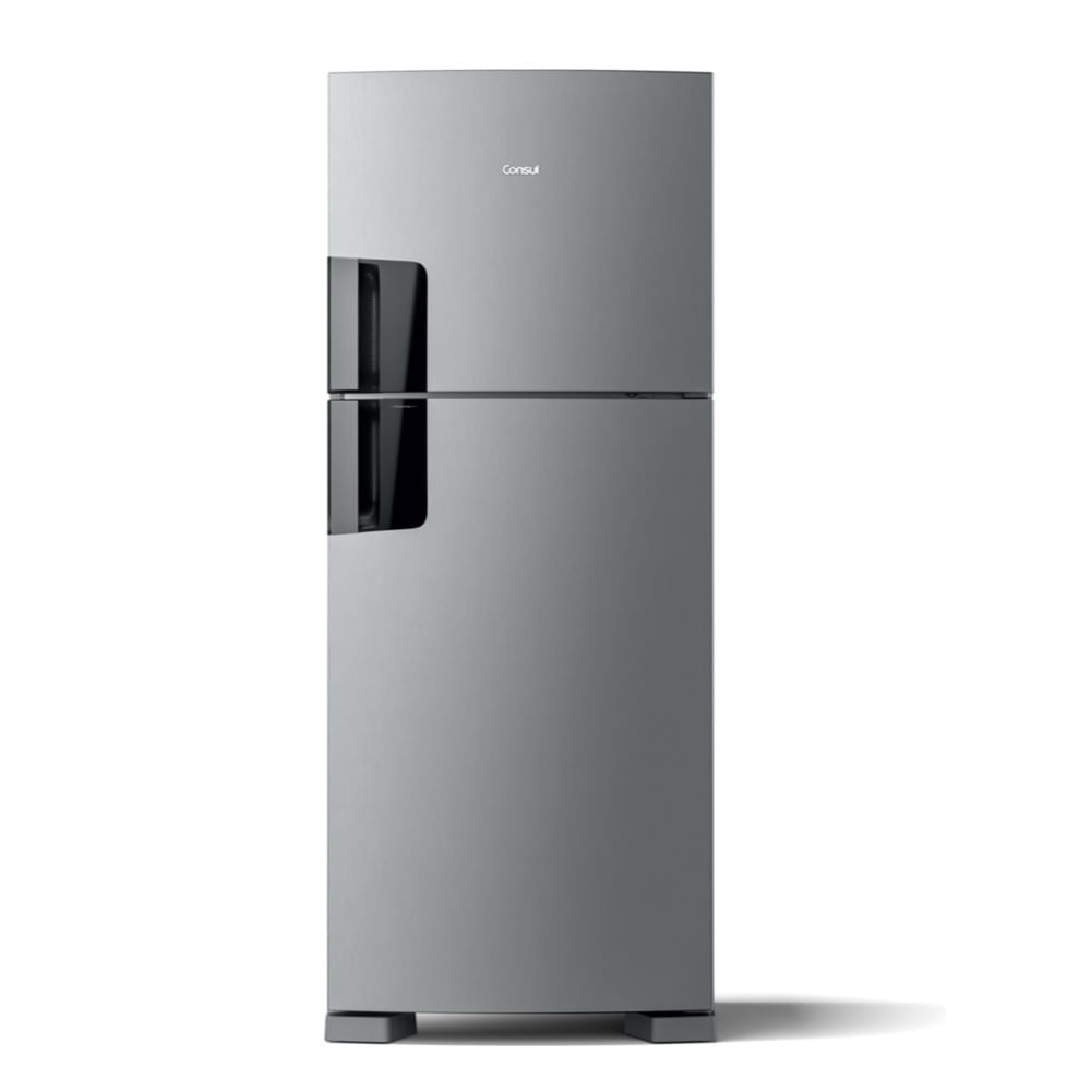 Geladeira Consul Frost Free Duplex 410l Inox Crm50fk 220v