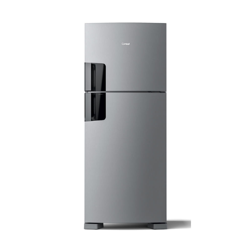 Refrigerador Consul Crm50fkana 410 Litros Frost Free 2 Portas Inox 127v