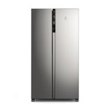 Geladeira Electrolux IS4S Side by Side Efficient com Tecnologia Autosense 435L