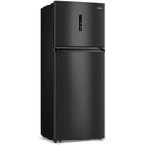 Geladeira Midea 463 Litros Md-rt645mta28 Frost Free Black Inox - 220v