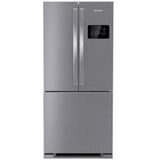 Geladeira / Refrigerador Brastemp Inverter Frost Free  Bro85, 554 Litros, Evox  110 Volts