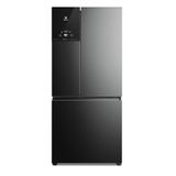 Geladeira Electrolux Multidoor Efficient Inverter 590l Black Inox Look Im8b - 127