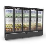 Auto Serviço Vanguard Resfriados 5 Portas Preto/Branco ASVR5P 220V - Refrimate