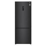 Geladeira Lg Smart Frost Free Inverter 451l Inverse Inox Preta 110v Gc-b569nqlc