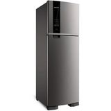 Geladeira / Refrigerador Brastemp Frost Free Duplex Brm54jk, 400 Litros, Evox  220 Volts