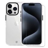 Kit Capa Urus Branca E Pelicula Nano Vidro Para Iphone 15 Pro Max - Gshield