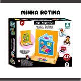 Jogo Magnético Minha Rotina Educativo Nig Brinquedos