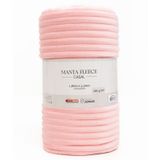 Manta Fleece Queen Tapetes Junior Rosa Un