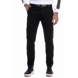 Calça Masculina Sarja Cargo Wonderlust Polo Wear Preto