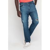 Calça Masculina Jeans Escape Trapézio Polo Wear Jeans Escuro