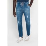 Calça Masculina Jeans Jogger Runner Polo Wear Jeans Médio