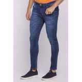 Calça Masculina Jeans Skinny Sarkozi Polo Wear Jeans Escuro