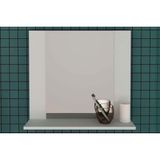 Armário De Banheiro C/espelho Bn3610 1 Prateleira 60cm Cor Branco - Tecno Mobili