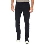 Calça Masculina Sarja Slim New Space Polo Wear Preto