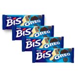 Kit 4 Chocolate Bis Lacta Branco Laka 100,8g