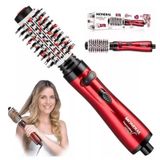 Escova Alisadora 3 Em 1 Red Infinity Estilo Profissional