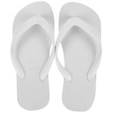 Chinelo Masculino De Dedo Casual Havaianas Top 4000029 Branco N° 39