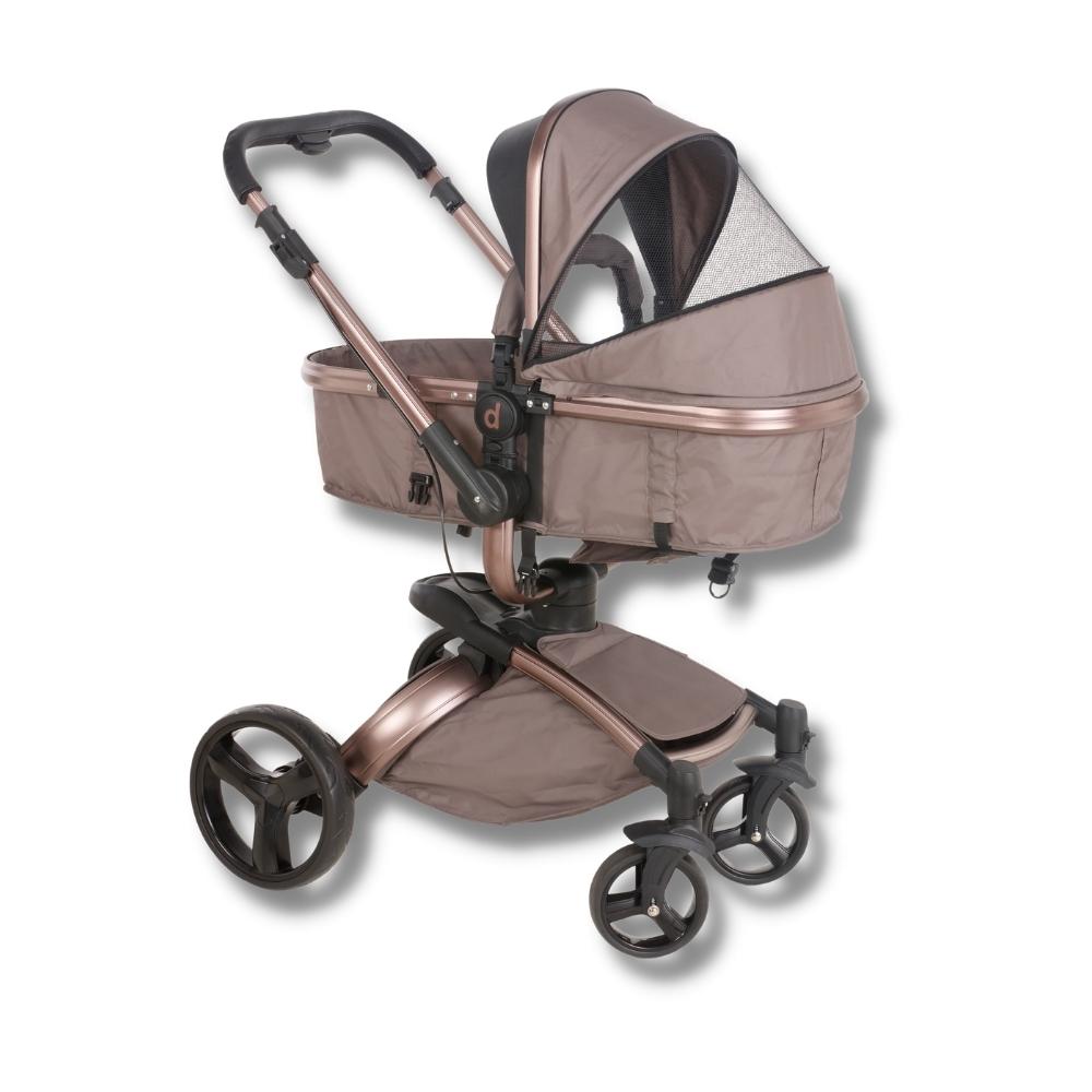 Carrinho Vulkan Cacau + Bebe Conforto Cocoon (8181pcap) - Dzieco
