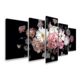 Quadros Decorativos Para Sala Buquê De Flores Arranjo Floral