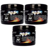 Kit 3 Super Gel 30 Ervas 250G Super Potencia Para Conforto