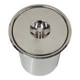Lixeira de Embutir para Pias e Bancadas Inox 5 Litros Floresta