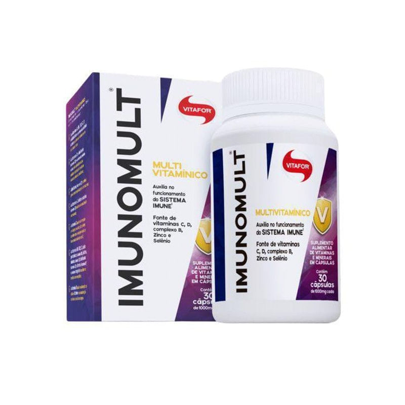 Imunomult (Multivitamínico) (1000Mg) 30 Cápsulas - Vitafor