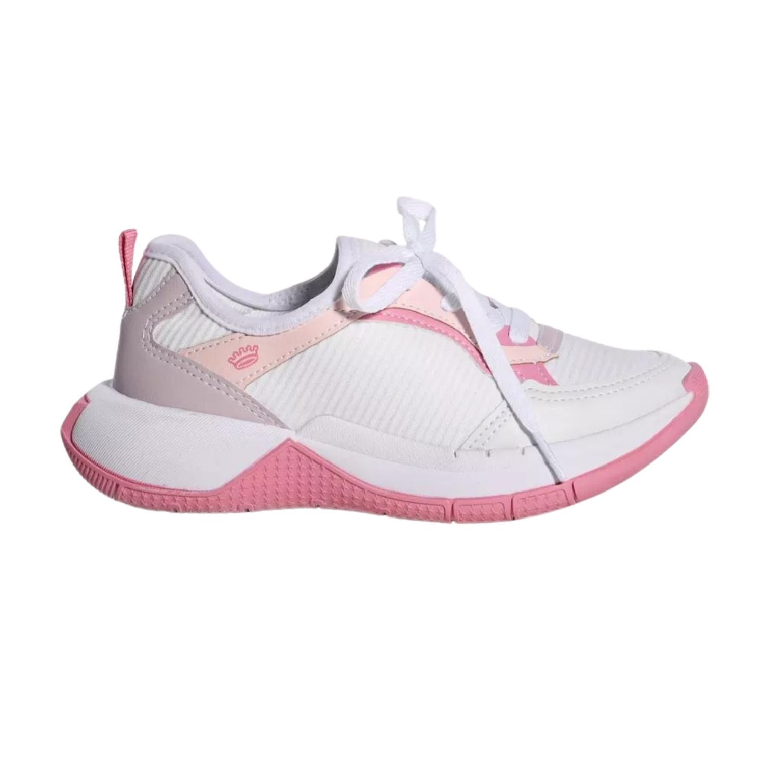 Tenis Bufalo Casual Juvenil Menina Pink Cats Sola Alta