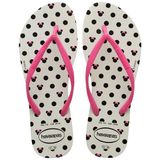 Chinelo Havaianas Feminino Slim Disney Rosa Flux 35/36