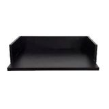 Suporte Nicho Microondas Mdf Preto 58X15X37