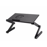 Mesa para Notebook Multifuncional com Cooler Dobrável de Ferro