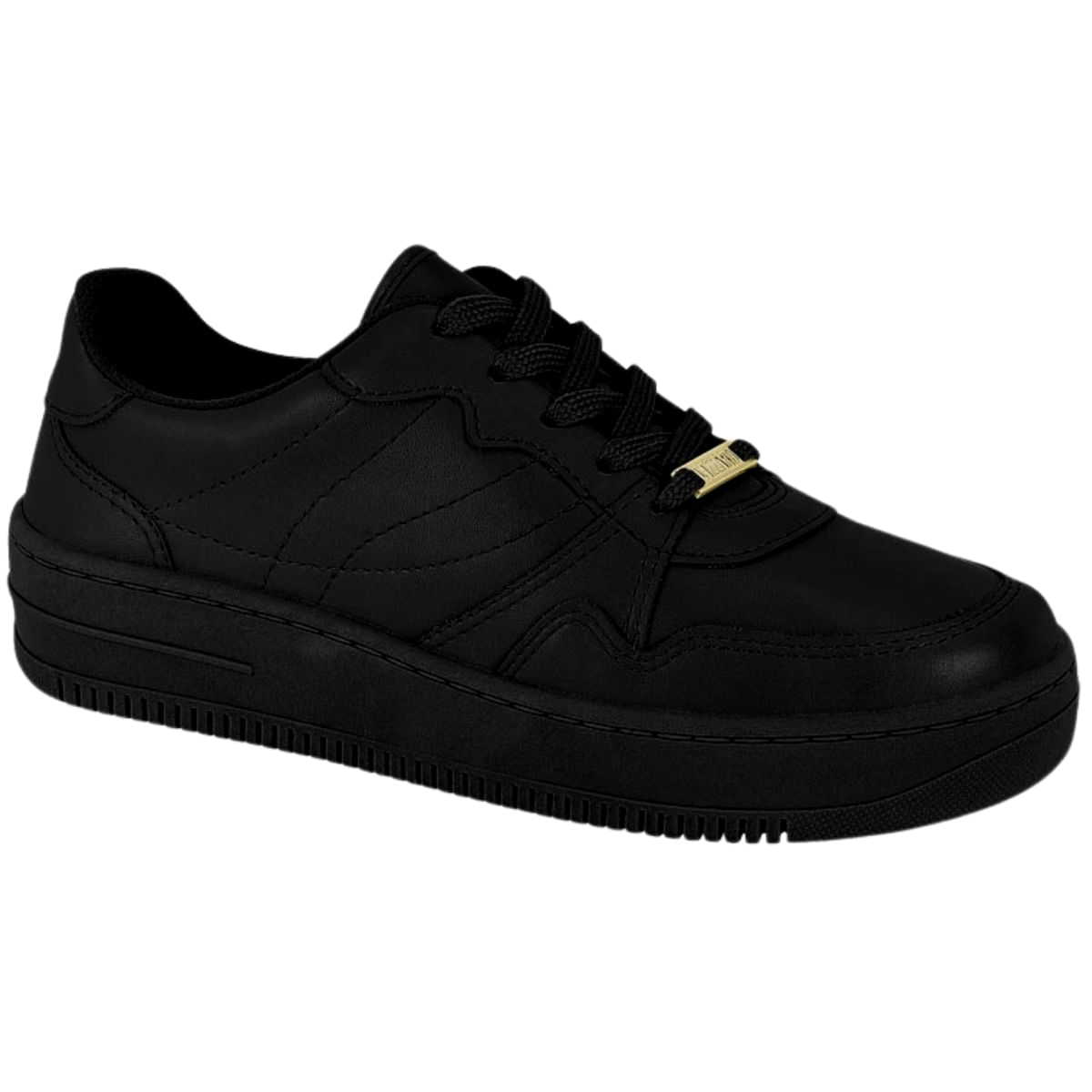 Tenis Feminino Casual Urban Cadarço Vizzano 1389.101.7289 - Preto - 34