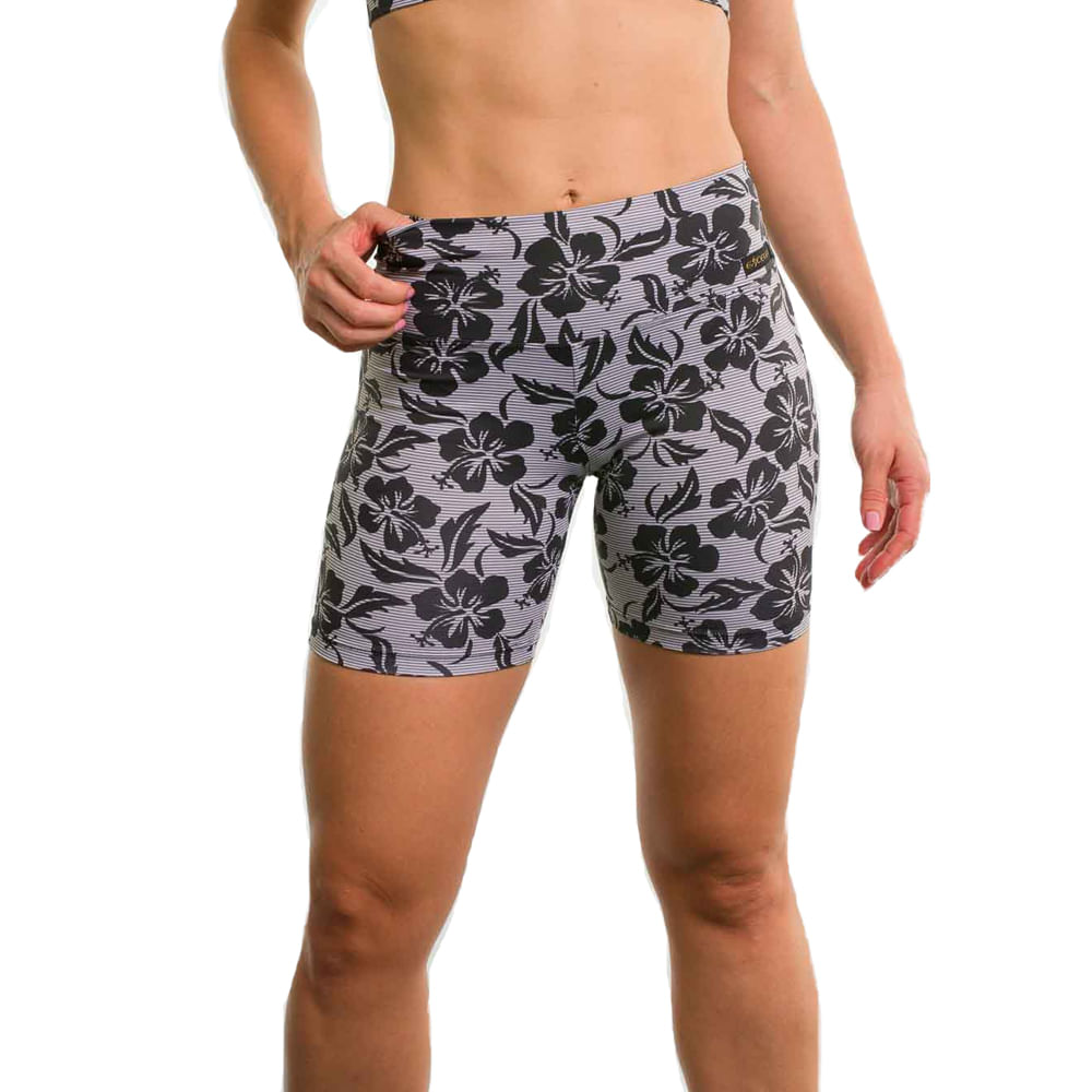 bermuda fitness estampada