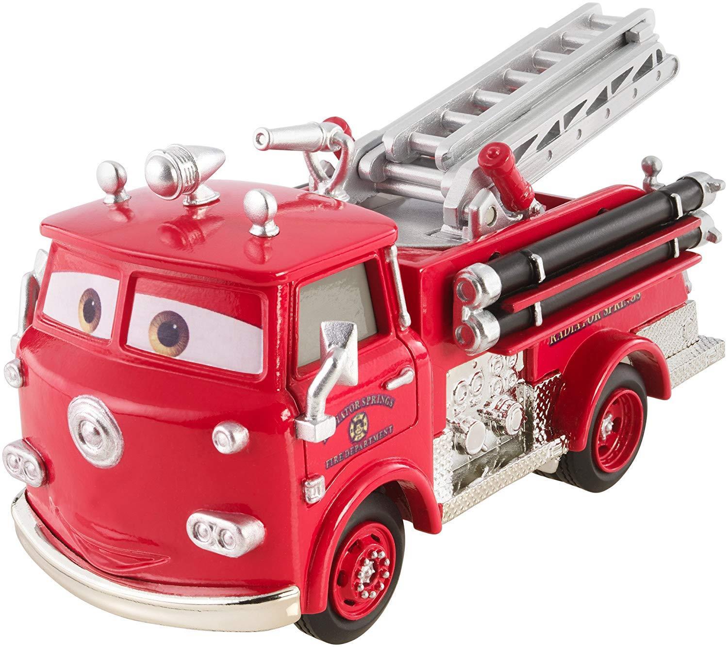 Disney Pixar Carros 3 Red Fire Truck Precision Series 002