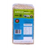 Arroz Orgânico Integral Agulhinha À Vácuo Solst 1 Kg