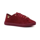 Tênis Feminino Básico Camurça Select Vermelho 35