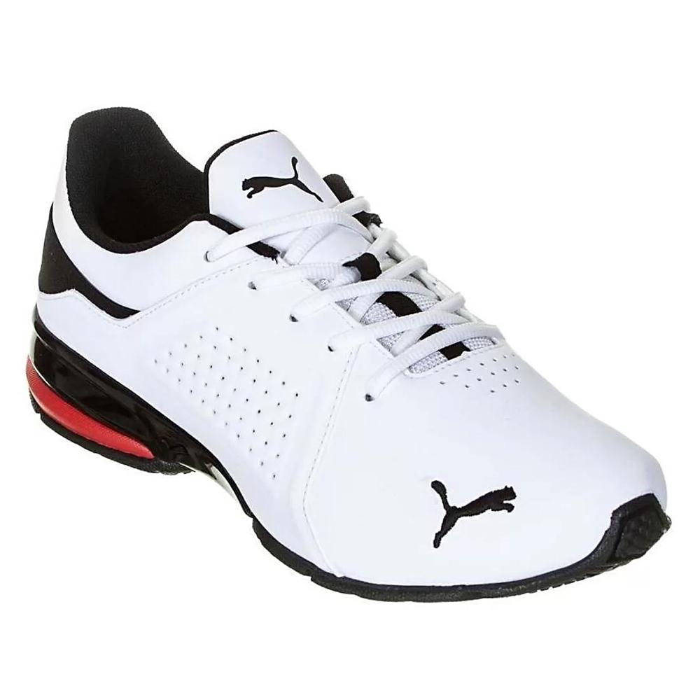 Tênis Puma Viz Runner Bdp Masculino - Branco/preto - 41