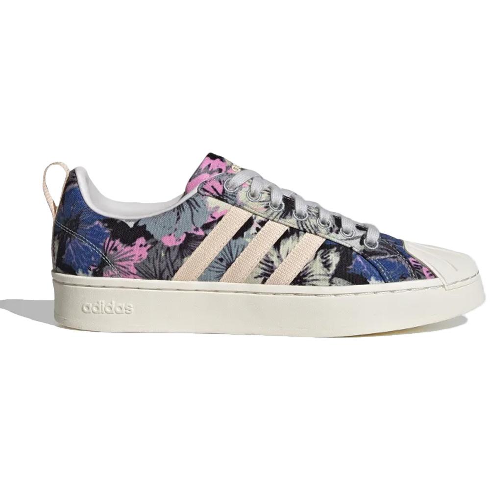 Tênis Casual Adidas Streetcheck Cloudfoam Lifestyle Floral Off