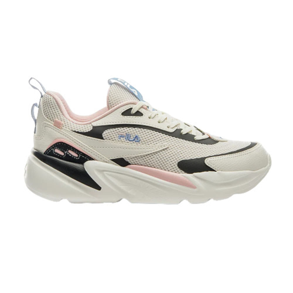 Tênis Fila Rt Low Branco Preto Rosa-feminino