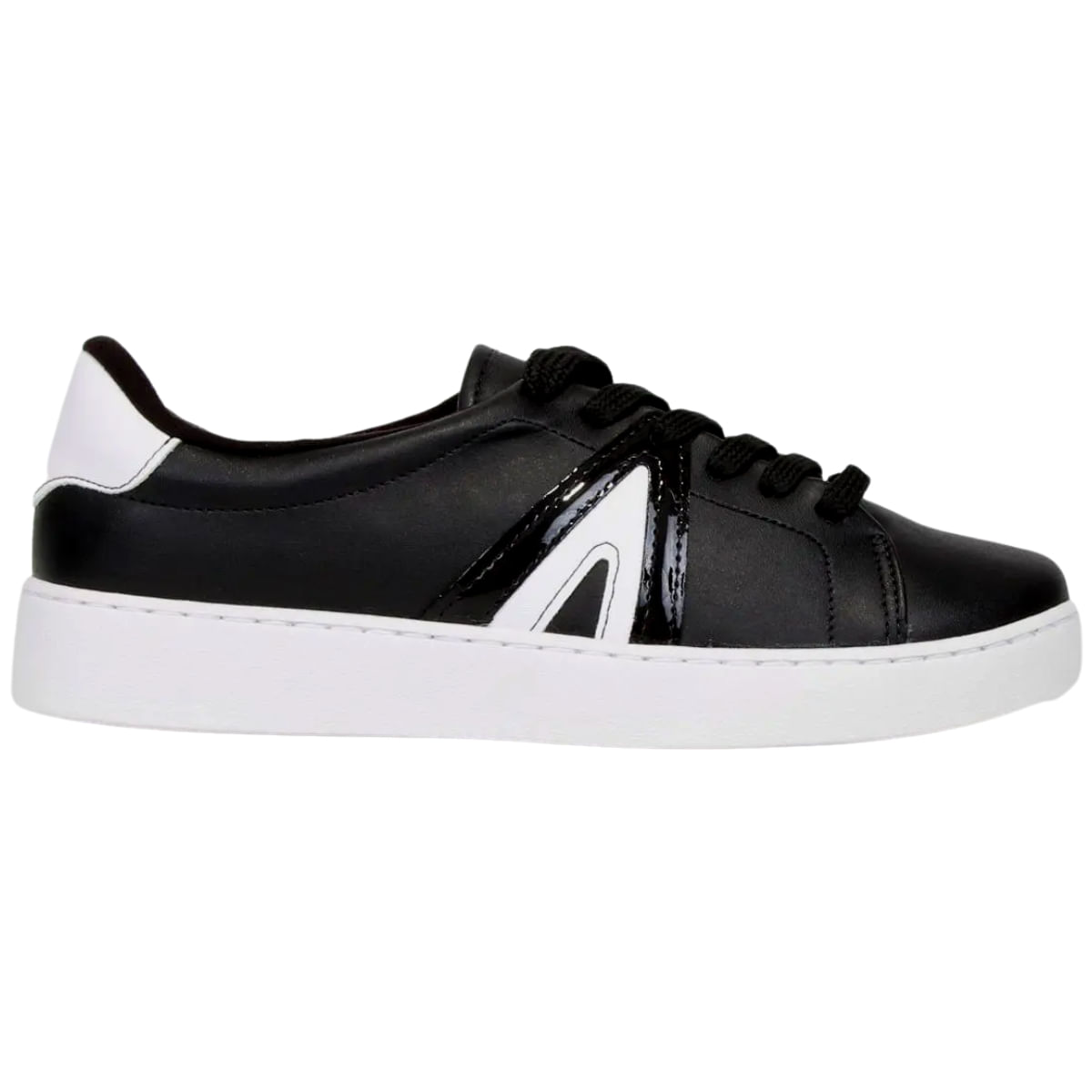 Tênis Casual Clássico Feminino Cadarço Vizzano 1214.1032.14174 - Preto - 36