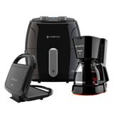 Kit Super Cook Cadence Fritadeira 3,8l - Sanduicheira - Cafeteira - 220v