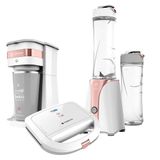 Kit Cadence Dream Rosé Gold - Blender - Cafeteira – Sanduicheira - 220v