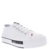 Tênis Coca Cola Daytona Plataforma Canvas Feminino Branco 35