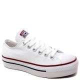 Tênis Converse Chuck Taylor All Star Plataforma Ox Feminino Branco 39