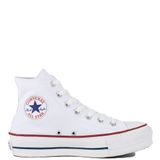 Tênis Converse All Star Chuck Taylor Plataforma Hi Feminino Branco 38