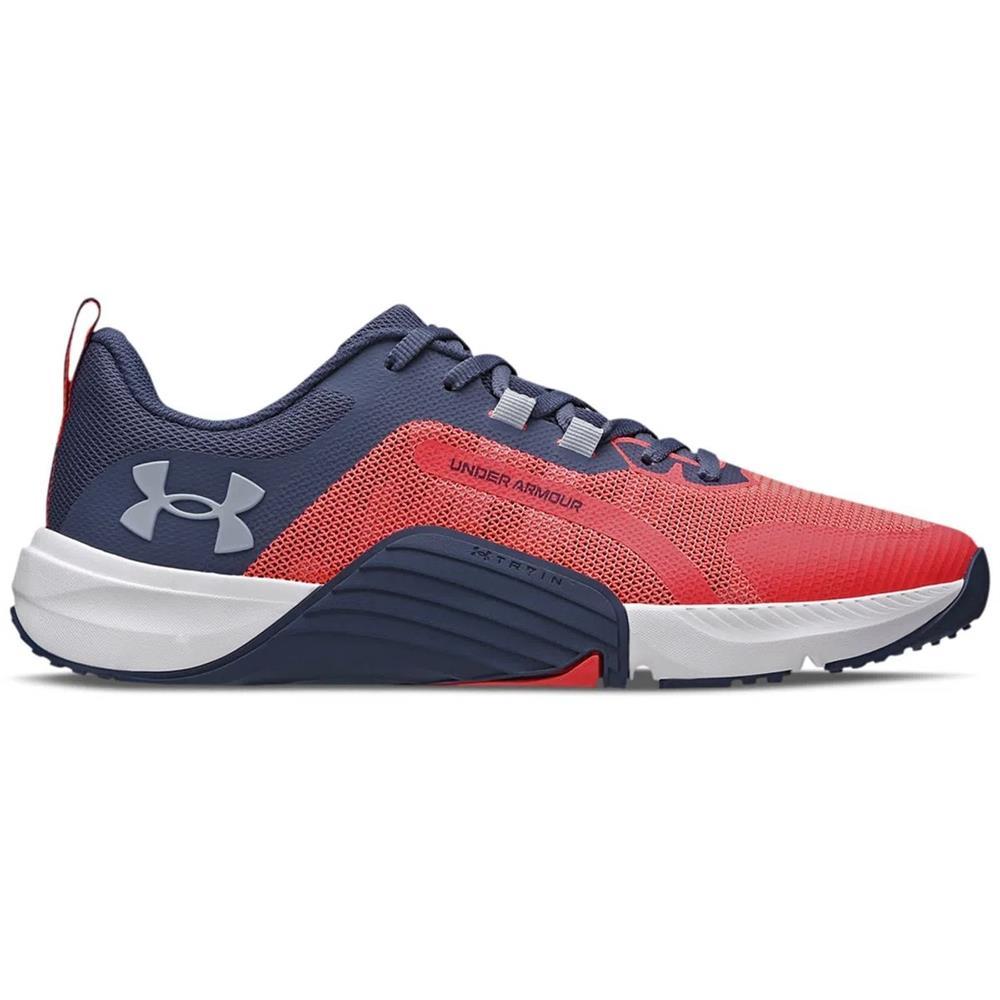 Tênis Cross Fit Under Armour Masculino Tribase Reps 3027500-100 Azul/coral 40