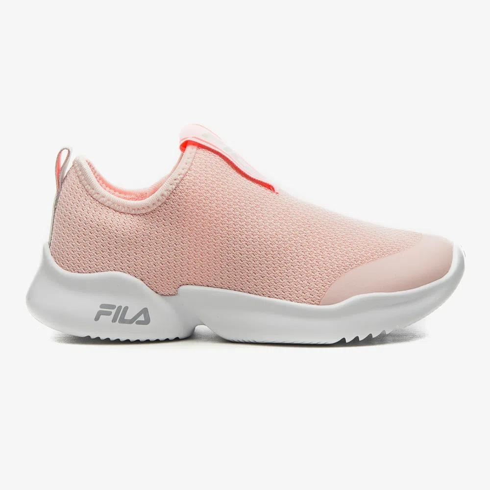 Tênis Running Fila Feminino Infantil Funny 1069807 Rosê 35