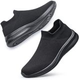Sapatos De Caminhada Deslizam Em Tênis De Meia Para Mulheres Jogging Lightw