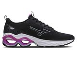 Tenis Mizuno Wave Frontier 15 Preto/rosa 039