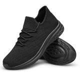 Homens Walking Shoes Leve Respirável Malha Casual Superior J
