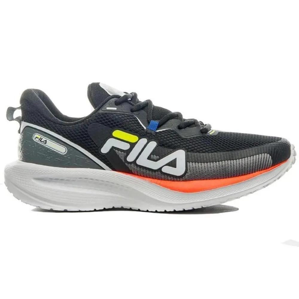 Tênis Running Fila Masculino Transition 1107281 Preto/coral 41